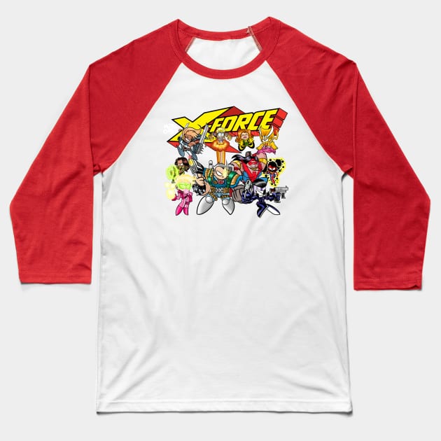 XforceCuties Baseball T-Shirt by BeefcakeBoss